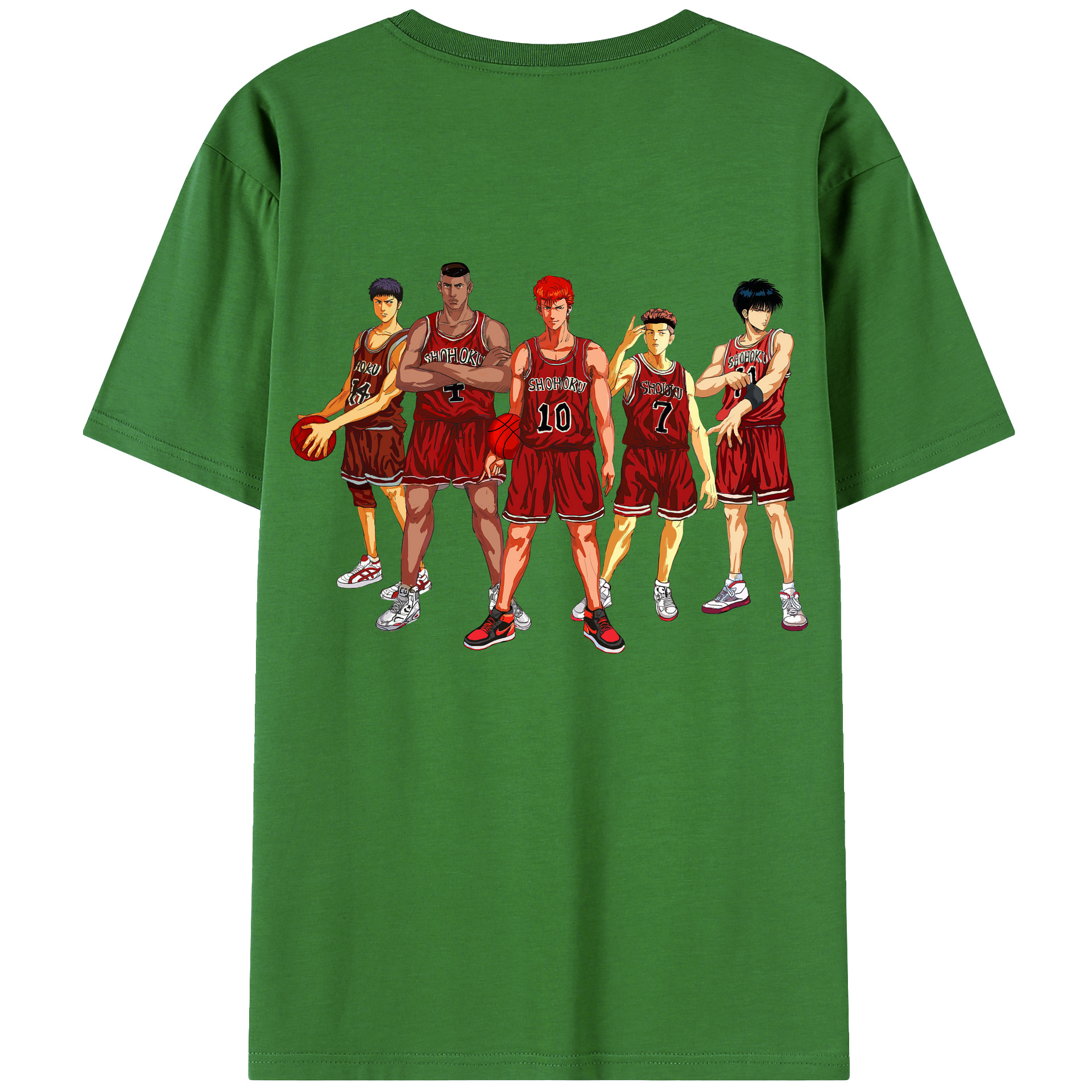 （画像用） SLAM DUNK／スラムダンク レディース半袖Tシャツ(バックプリント)